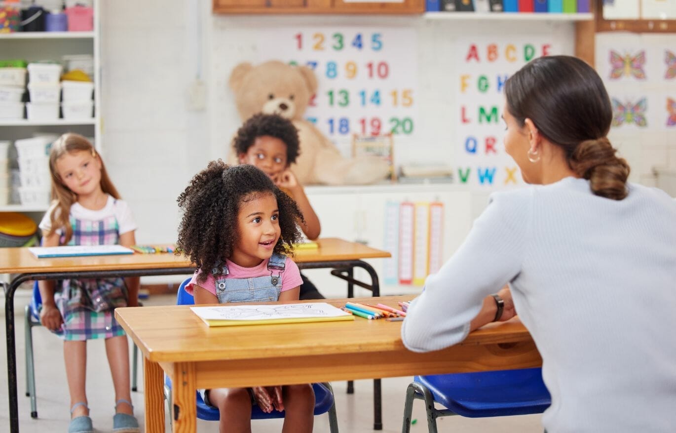 Preschool children with tutor