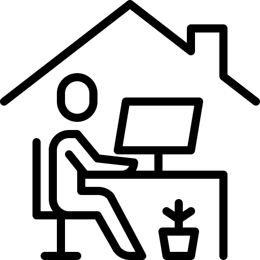 work-from-home icon