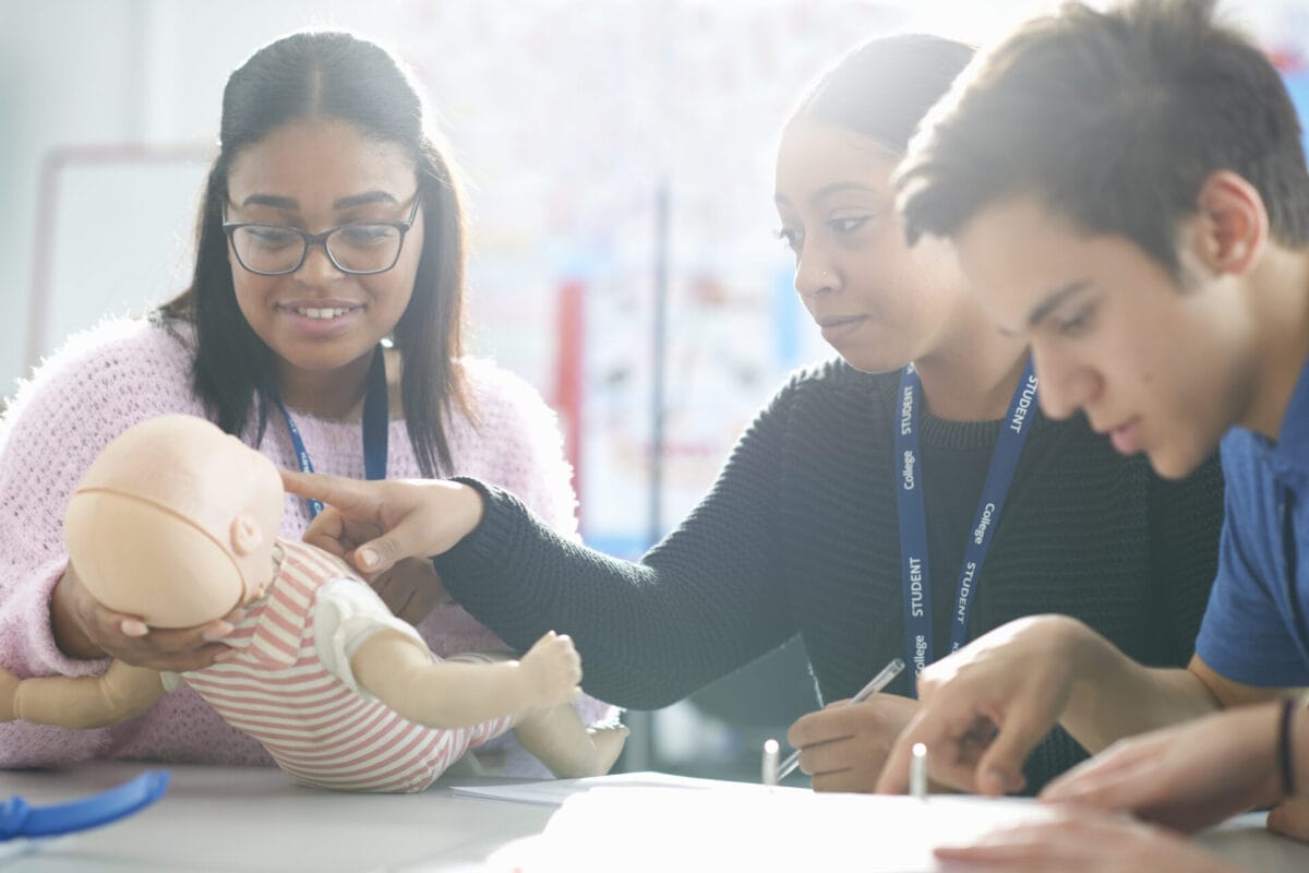 childcare students