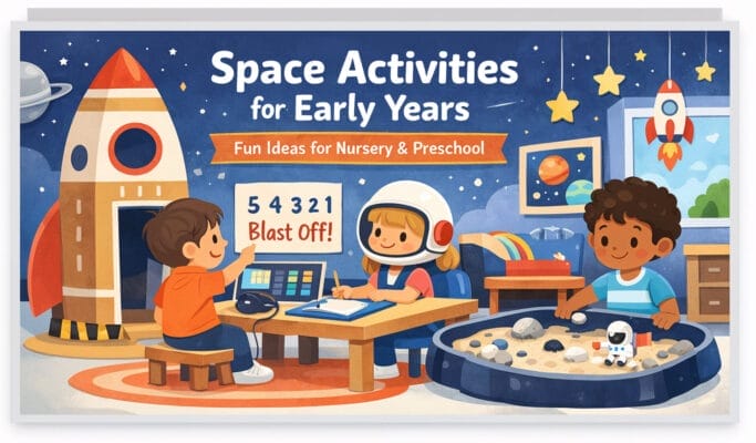 space activity ideas for early years
