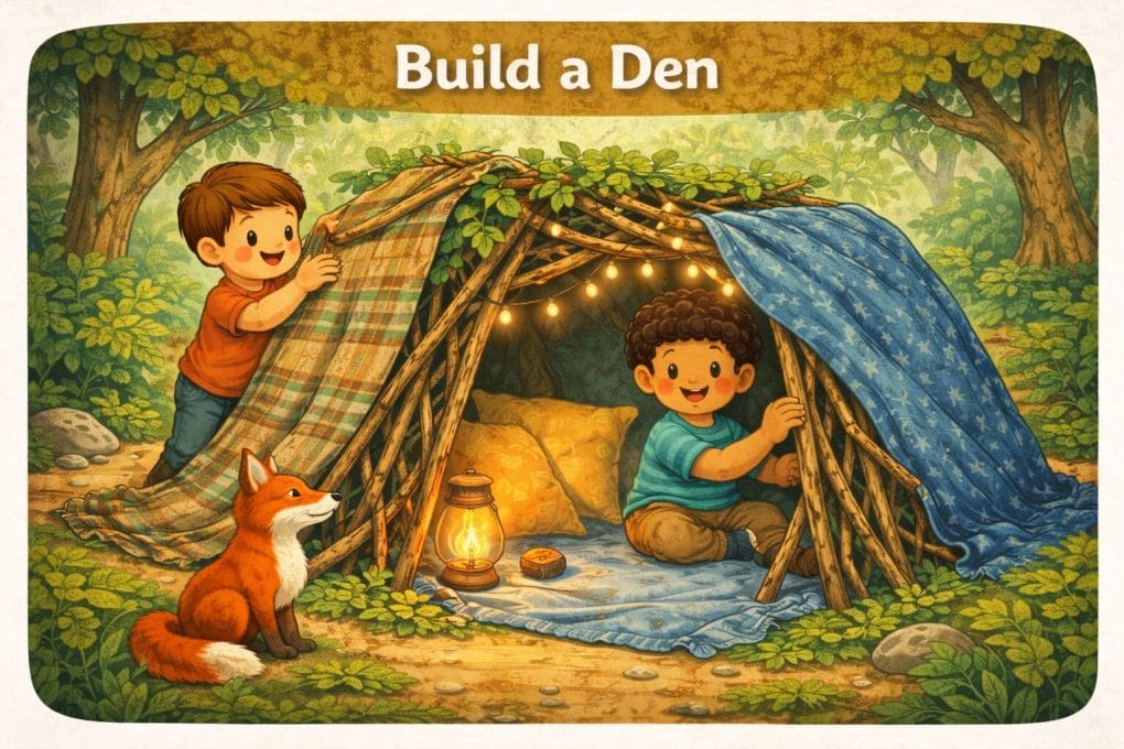 Owl's feathery story stones with painted Gruffalo characters in a nest of feathers