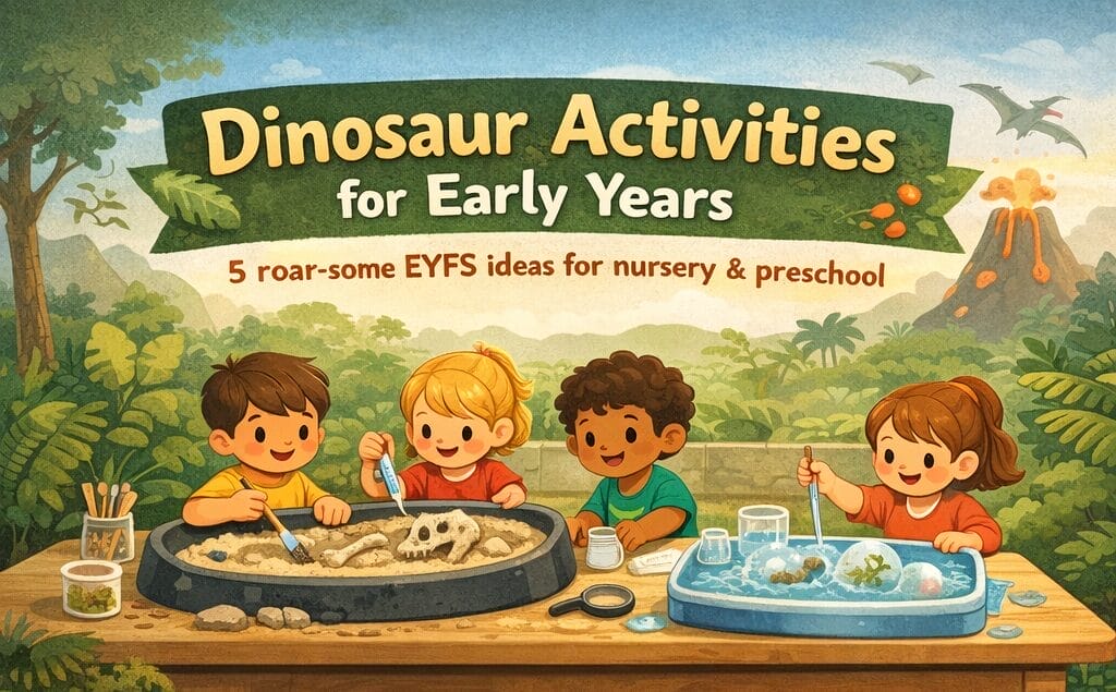 dinosaur activities for early years