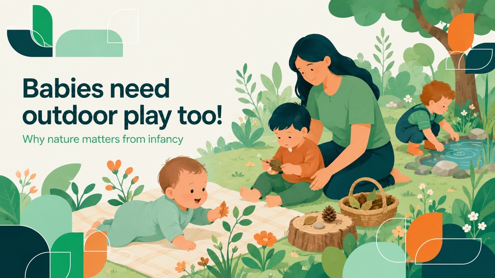 babies during outdoor play featured image